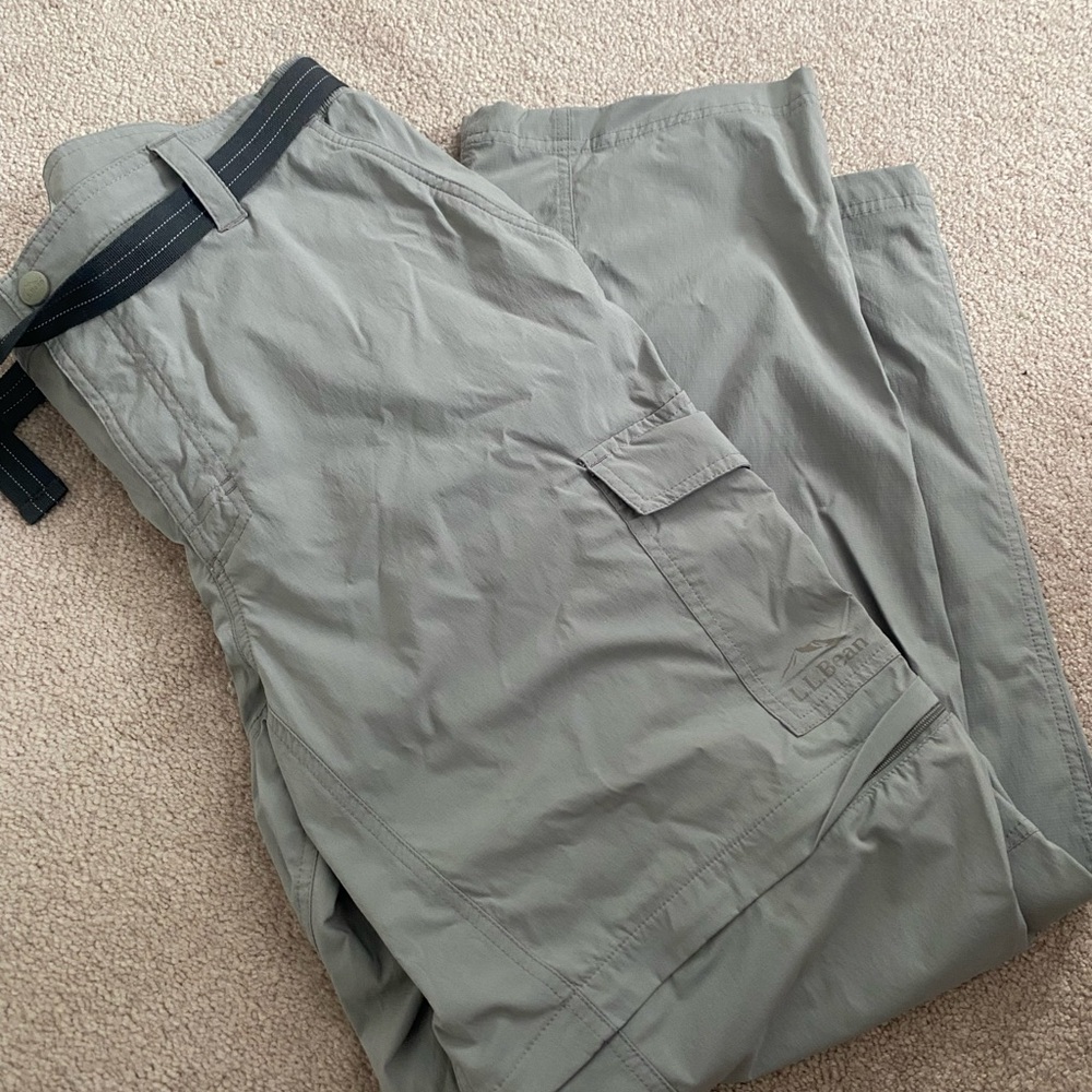 L.L. Bean Men's Tropic Weight Zip Off Pants